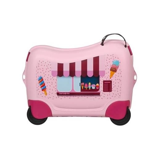 Samsonite trolley dream2go ride-on suitcase 30l rosa 145033-9958, colore: rosa. 