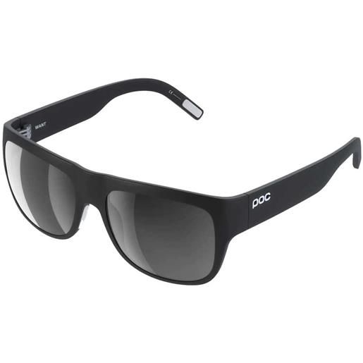 Poc want sunglasses nero clarity universal / sunny grey/cat2
