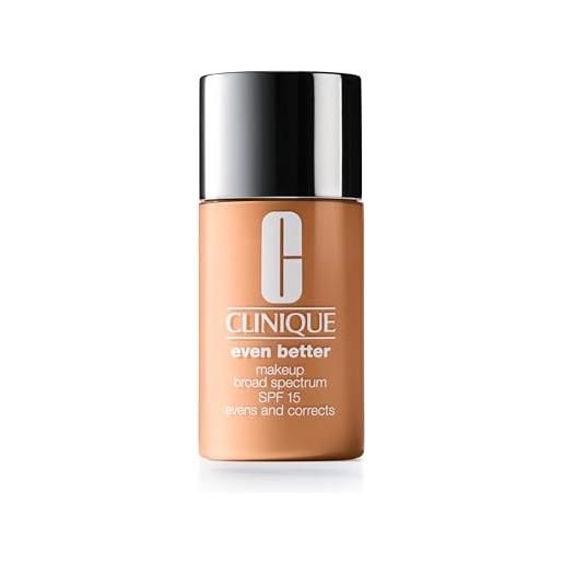 Clinique even better fluid foundation, wn76-toasted wheat - 30 ml
