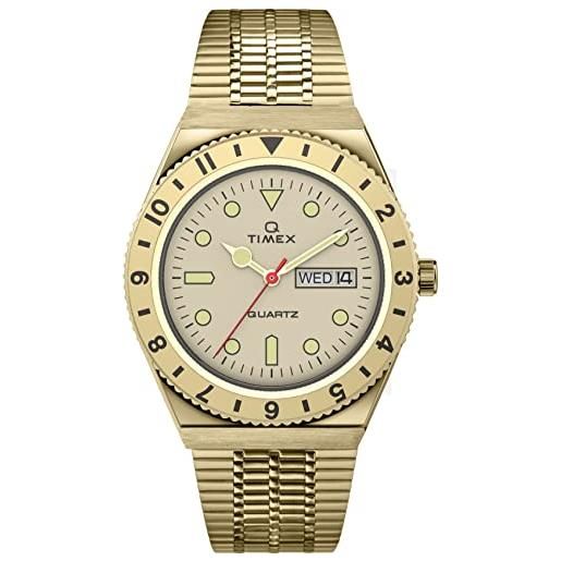 Timex orologio analogico al quarzo da uomo con cinturino in acciaio inossidabile tw2v18700