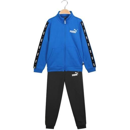 PUMA ess+ tape sweat suit fl b jr. - blue [26085]