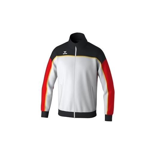 Erima giacca da allenamento change by (1032423) unisex - adulto, rosso/nero/bianco, l