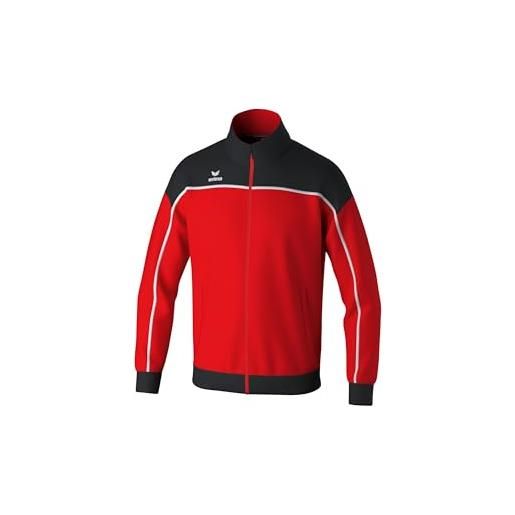 Erima giacca da allenamento change by (1032431) unisex - adulto, bianco/nero/rosso, s
