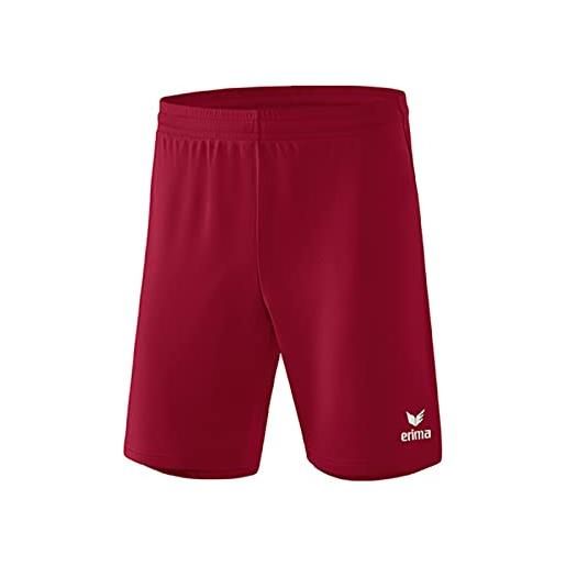 Erima shorts rio 2.0 pantaloncini uomo, rosso (rot), taglia produttore: 9 (xl/xxl)