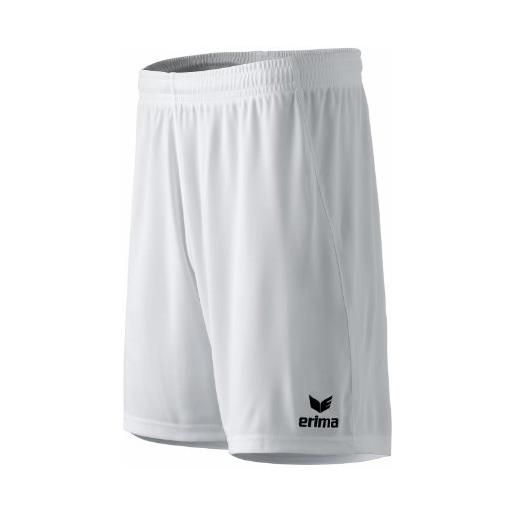 Erima shorts rio 2.0 pantaloncini uomo, bianco (weiß), taglia produttore: 6 (m)