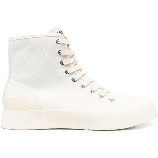 CamperLab sneakers alte roz - bianco