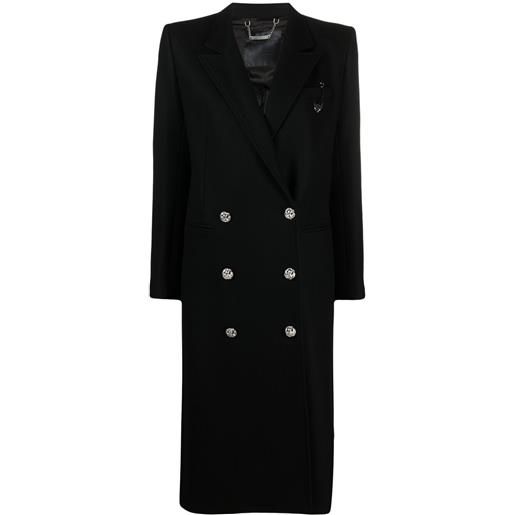 Philipp Plein cappotto lungo - nero