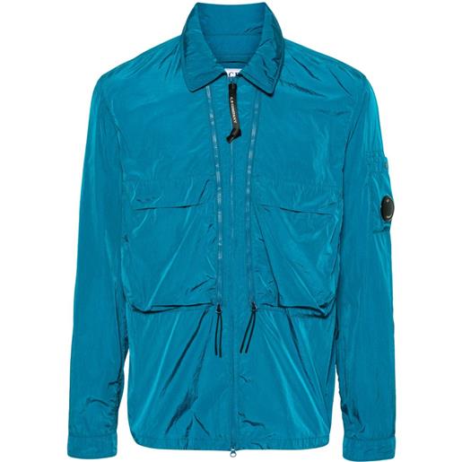 C.P. Company giacca con cappuccio chrome-r - blu