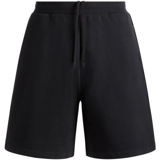 Bally shorts con ricamo - nero