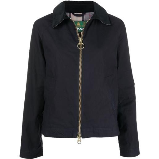 Barbour giacca con zip - blu