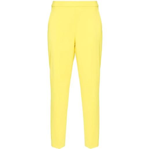 PINKO pantaloni slim - giallo