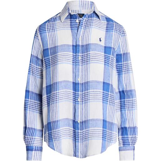 Polo Ralph Lauren camicia a quadri - blu