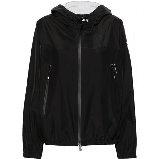 Moncler Grenoble giacca con cappuccio fanes - nero