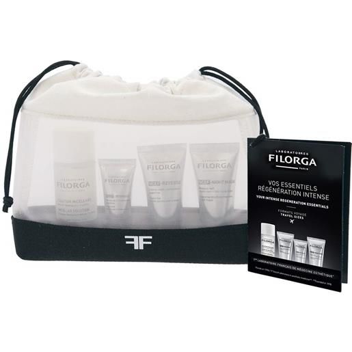Filorga discovery kit renewal soluzione micellare + siero + crema + night mask
