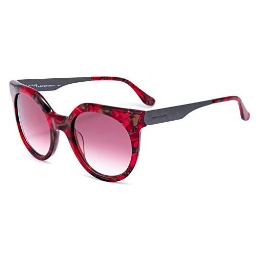 ITALIA INDEPENDENT 0801-053-ace occhiali da sole, rosso (rojo), 52.0 donna