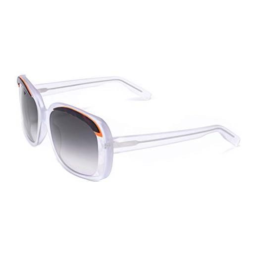 Italia Independent 0047-093-000 occhiali da sole, bianco (blanco), 55 donna