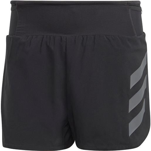 Adidas - short de trail/running - agravic short w black per donne - taglia xs - nero