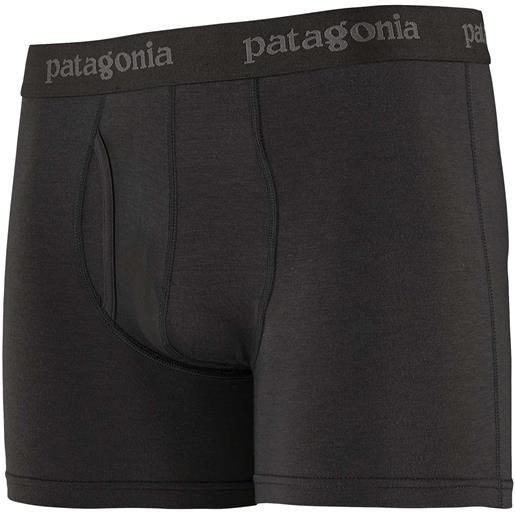 Patagonia - boxer stretch- uomo - m's essential boxer briefs - 3 in. Black per uomo - taglia s - nero