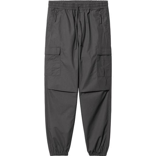Carhartt - comodi pantaloni cargo - cargo jogger flint per uomo in cotone - taglia s, m, l, xl - grigio
