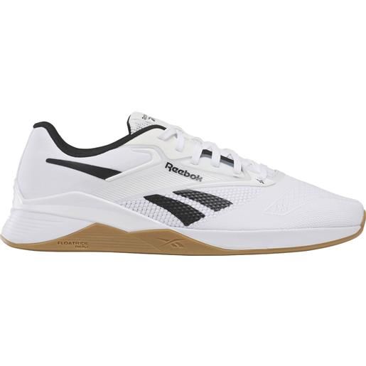 Reebok - scarpe da ginnastica leggere - nano x4 footwear white/black/rbkg04 per uomo - taglia 40,41,42,42.5,43,44,45 - bianco