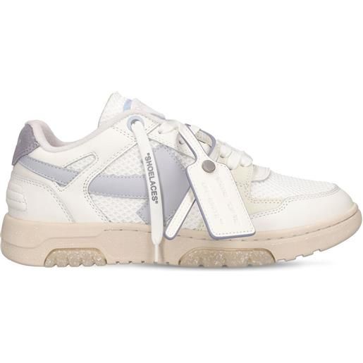 OFF-WHITE sneakers slim out of office in pelle 20mm