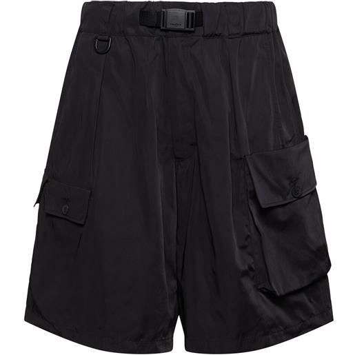 Y-3 shorts in twill di nylon