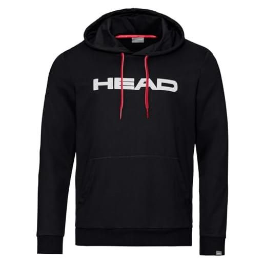 Head club byron tracksuits, uomo, nero/bianco, s