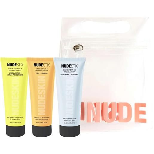 Nudestix set regalo per la cura della pelle citrus skin renewal sensitive