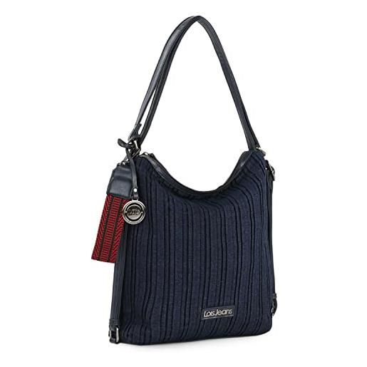 Lois - borse donna eleganti: borsa tracolla donna, borsa a tracolla donna, borsetta donna, borsa a spalla donna 313271, blu