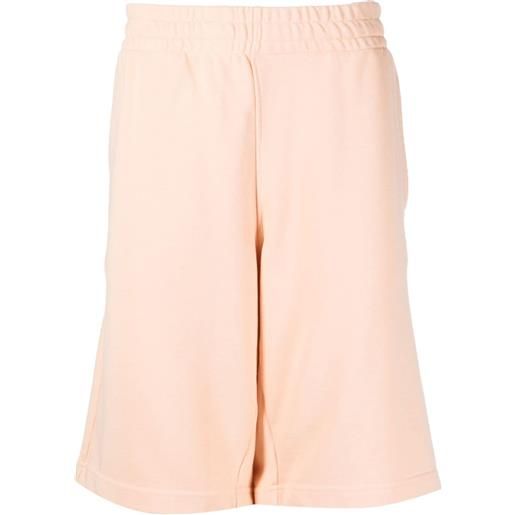 Maison Kitsuné shorts sportivi con applicazione - rosa