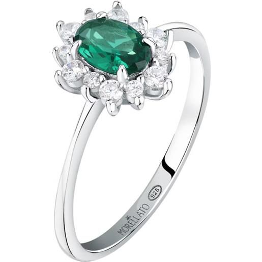MORELLATO anello tesori zircone verde mis. 14 donna MORELLATO