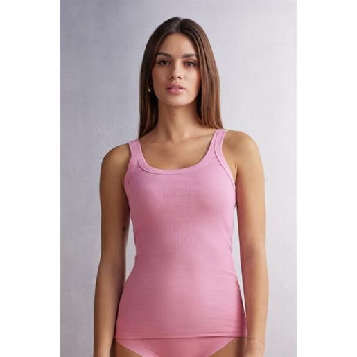 Intimissimi canotta vogatore in cotone superior rosa