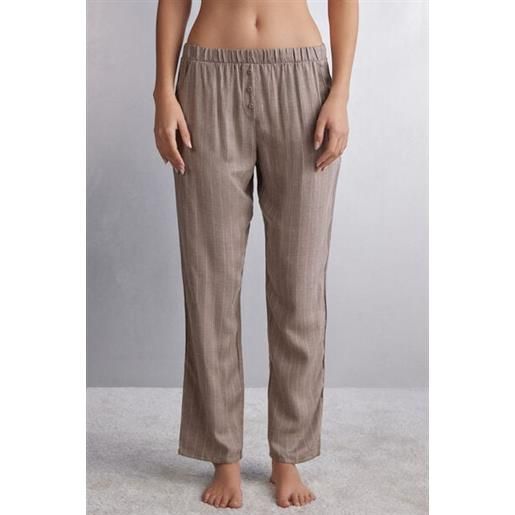Intimissimi pantalone lungo in tela di modal comfort first naturale