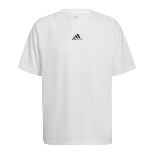 adidas m bl q2 t, t-shirt uomo, white, xl