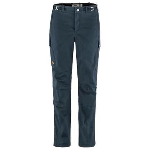 Fjallraven 84797-570 singi x-trousers w pantaloni sportivi donna mountain blue taglia 42/r
