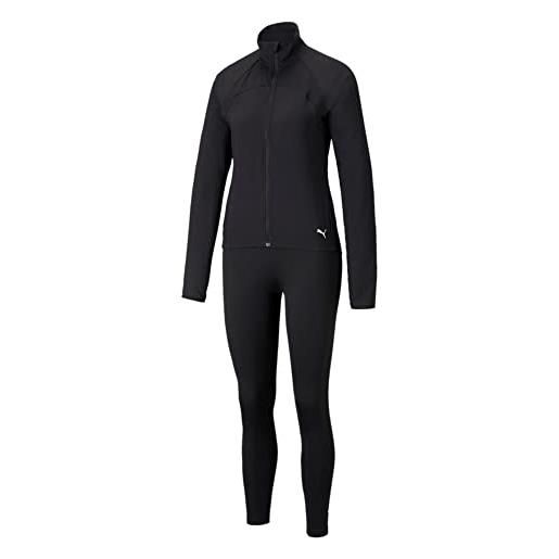 PUMA 4063699146523 active yogini woven suit tuta sportiva, black, m
