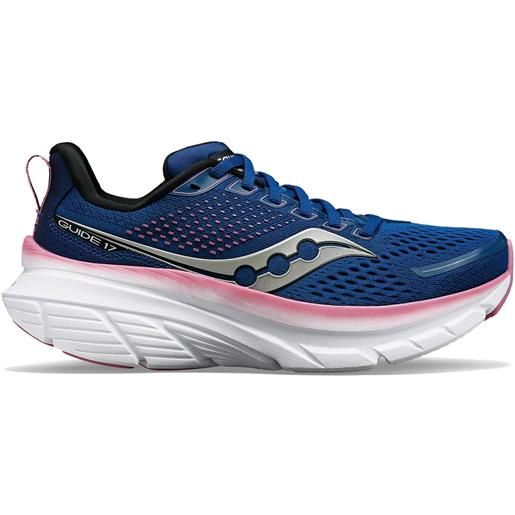 SAUCONY scarpe stabili SAUCONY guide 17 w blu/rosa