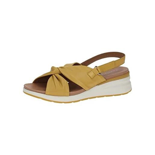 CAPRICE 9-9-28300-20, sandali piatti donna, (pietra metallizzata), 40 eu