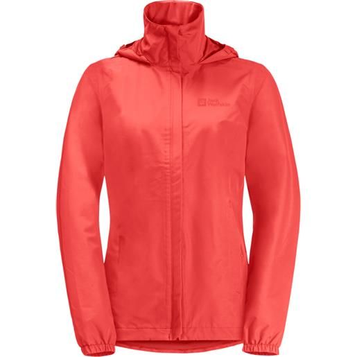 JACK WOLFSKIN stormy point 2l jacket giacca outdoor donna