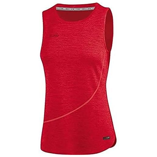 JAKO canotta da donna active basics, blu mélange, 44, 6049, donna, canotta, 6049, rosso mélange, 38