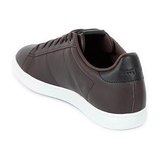 Le Coq Sportif courtmatch workwear, scarpe da tennis uomo, marrone scuro, nero, 41 eu