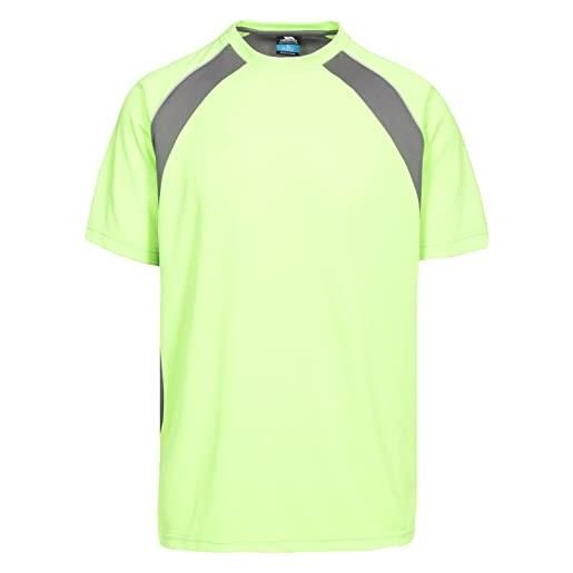 Trespass - t-shirt da uomo devan, uomo, devan, green geko, xl