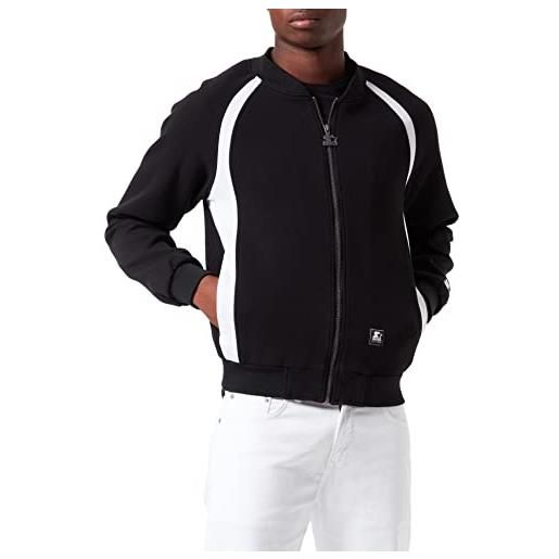 Starter black label starter circle track jacket giacca, nero, s uomo