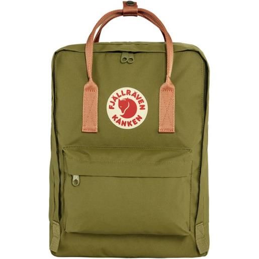 FJALLRAVEN zaino kanken foliage green/peach sand