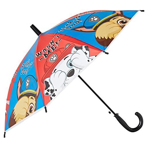 Disney ombrello paw patrol 69,5 cm, rosso, taglia unica, normale