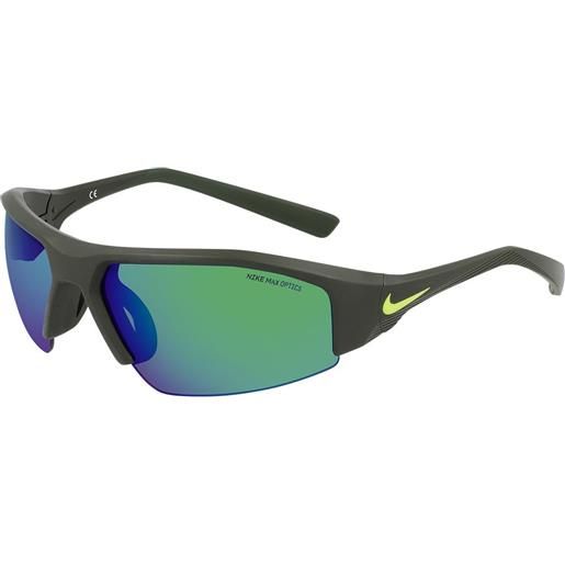 Nike Vision skylon ace 22 m dv 2151 sunglasses nero green mirror/cat3