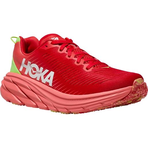 Hoka - scarpe da corsa - rincon 3 w cerise / coral per donne - taglia 5.5,8,8.5 - rosso
