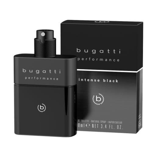 Bugatti performance intense black - edt 100 ml