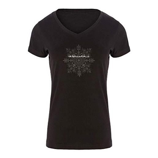 Trangoworld yogafit, t-shirt donna, nero, xs