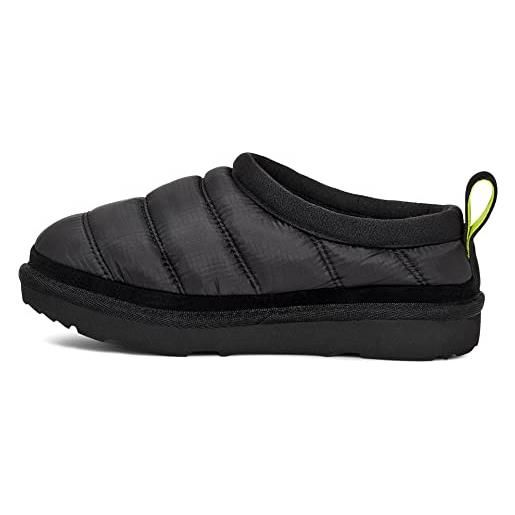 UGG tasman lta, pantofole unisex-bambini, black, 32 eu
